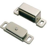 CARLISLE FTD840NP Nickel Plated Heavy Duty Deluxe Magnetic Catch 6 kg Pull