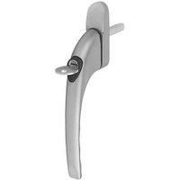 Mila window handles satin chrome UPVC Window Locking Handle Fastener X3