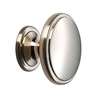 Carlisle Brass FTD524SN Fingertip Oxford Knob, Satin Nickel, 38 mm