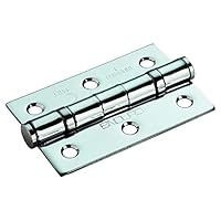 Carlisle Brass HIN1322/7BSS Eurospec Ball Bearing Hinge, Bright Stainless Steel, Grade 7, 76 mm x 51 mm x 2 mm