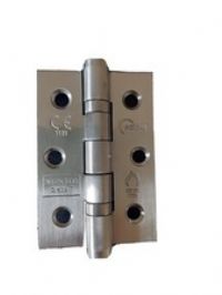 EUROSPEC PAIR BALL BEARING HINGE 76mm GRADE 7 SATIN STAINLESS STEEL HIN1322/7SSS
