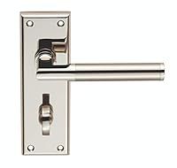 Carlisle Brass SZR063PNSN Door Handle, Satin Nickel/Polished Nickel
