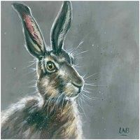 Louise Brown "Hattie" Canvas Print, Cotton, Multi-Colour, 3.20 x 40.00 x 40.00 cm