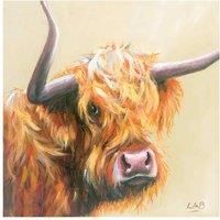 Louise Brown AFWDC95204 "I Need A Haircut" Canvas Print, Cotton, Multi-Colour, 3.20 x 40.00 x 40.00 cm