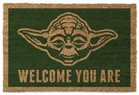 Star Wars Yoda Doormat, Multi-Colour, 40 x 60 cm
