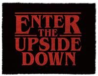 Pyramid International Stranger Things Coir Doormat with Enter The Upside Down Quote 40cm x 60cm - Official Merchandise
