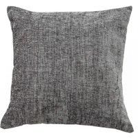 Chenille Cushion Dark Grey