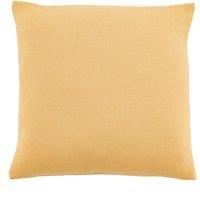 Barkweave Square Cushion Ochre