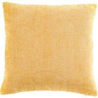 Chenille Cushion Ochre