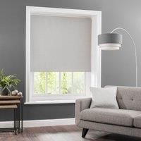 Luna Dove Grey Blackout Roller Blind Grey