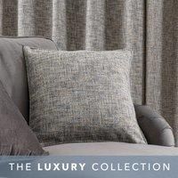 Harlow Natural Cushion Black, Yellow and White