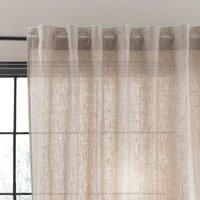 Cartmel Linen Natural Voile Brown