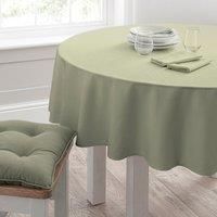 Isabelle Round Tablecloth Sage