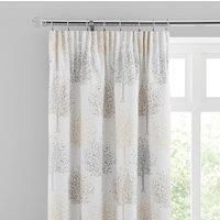 Jacquard Trees Pencil Pleat Curtains