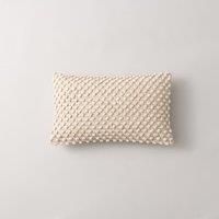 Jersey Bobble Rectangle Cushion
