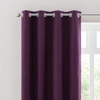 Luna Brushed Blackout Eyelet Curtains