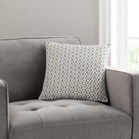 Cut Velvet Mini Triangles Cushion