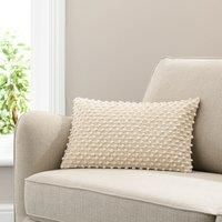 Jersey Bobble Rectangle Cushion