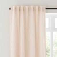 Touch of Linen Unlined Tab Top Curtains