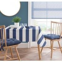 Coastal Stripe PEVA Tablecloth