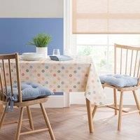 Vintage Spot Stripe PEVA Tablecloth