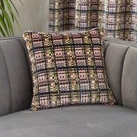 Roxana Cut Velvet Square Cushion