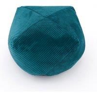 Remy Teal Cord Pouffe