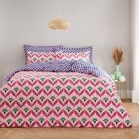 Tallie Retro Cotton Duvet Cover & Pillowcase Set