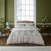 Dorma Botanical Panel Duvet Cover & Pillowcase Set