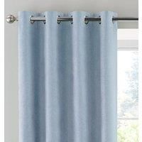 Luna Brushed Blackout Eyelet Curtains