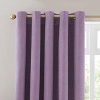 Luna Brushed Blackout Eyelet Curtains