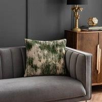 Distressed Cut Velvet Cush Square Cushion