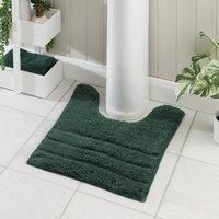 Luxury Cotton Textured Stripe Pedestal Mat