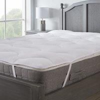 Rebound Mattress Topper White