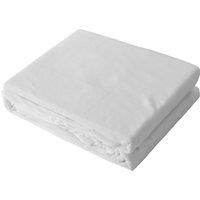 Cover for Memory Foam Mattress Topper White