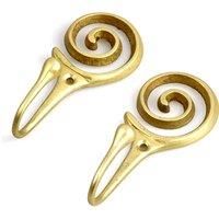 Spiral Curtain Hooks