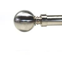 Mix and Match Ashton Satin Silver Finials Dia. 28mm Silver