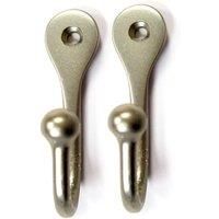 Teardrop Hooks Silver