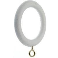 Pack of 6 Venice Wooden Curtain Rings Dia. 28mm