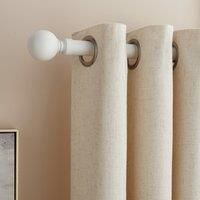 Mix and Match Ashton White Finials Dia. 28mm White