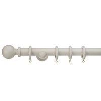 Ashton 28mm Wooden Curtain Pole Grey