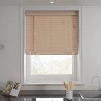 Oak Effect 50mm Slats Venetian Blind Brown