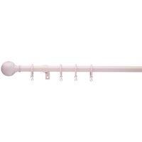 Ashton Metal Extendable Curtain Pole Pink