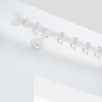 Ashton Wooden Curtain Pole Dia. 28mm White
