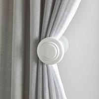 Ashton White Wooden Holdback White