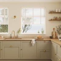 White 63mm Hardwood Shutter Effect Venetian Blind White