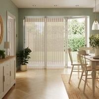 Sheer and Shade Cordless White Vertical Blind