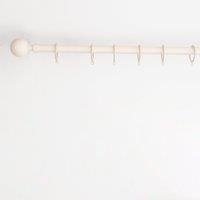 Pack of 6 28mm Lined Curtain Rings