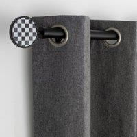 Checkerboard Finial Pair