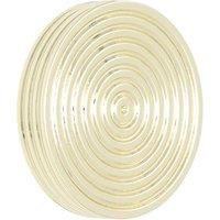 Ribbed Metal Curtain Tieback Hooks
